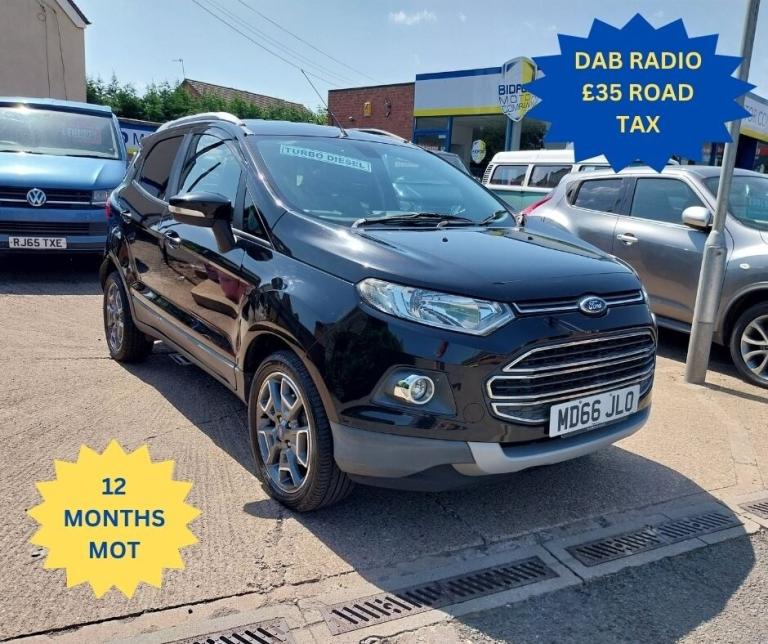 2016 Ford Ecosport 1.5 TDCi 95 Titanium 5dr [17in] HATCHBACK Diesel Manual