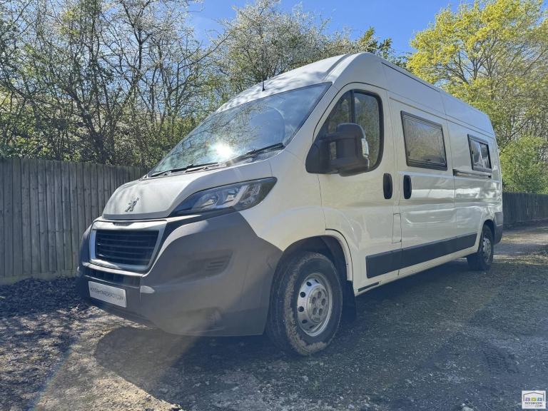 Peugeot Boxer 2 berth, 4 seat belt campervan