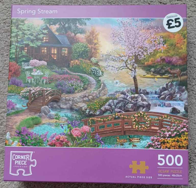 Corner Piece 500 Piece Jigsaw Puzzles