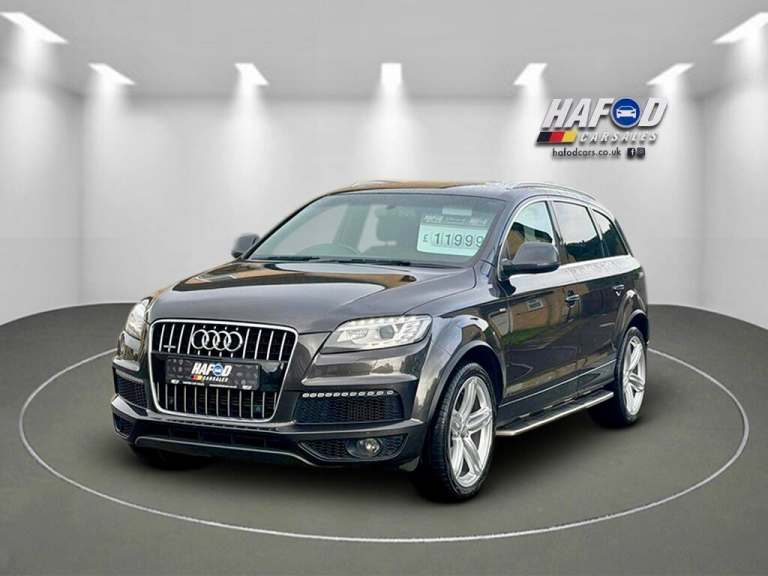 2014 Audi Q7 TDI QUATTRO S LINE PLUS Estate Diesel Automatic