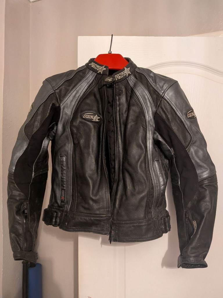 RST Leather bike jacket