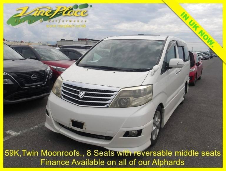 2007 Toyota Alphard 2.4 AS,Twin Moonroof,8 People MPV Petrol Automatic