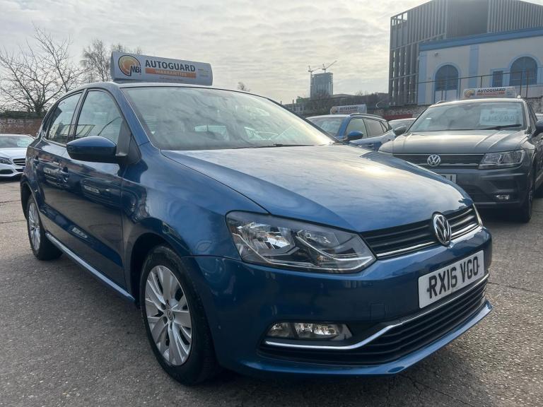 2016 Volkswagen Polo 1.0 SE 5dr HATCHBACK PETROL Manual