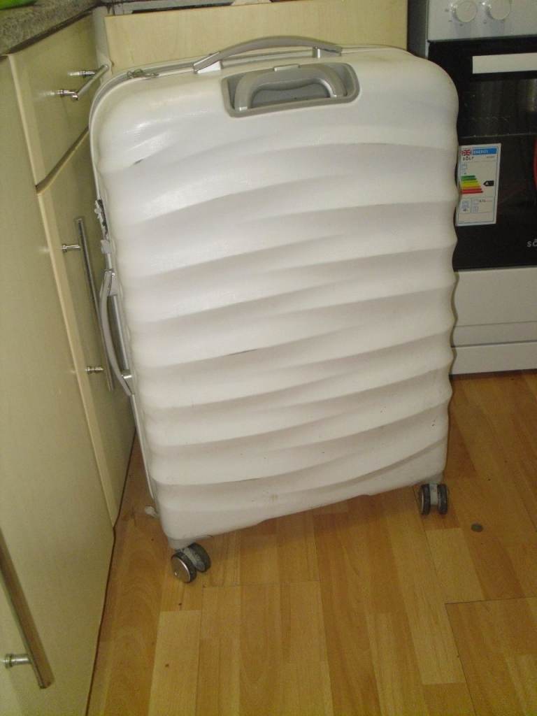 large hard shell suitcase