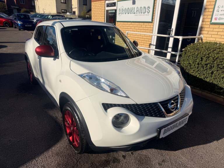2014 Nissan Juke 1.6 Tekna White 5 Door Heated Leather Seats Bluetooth Sat Nav