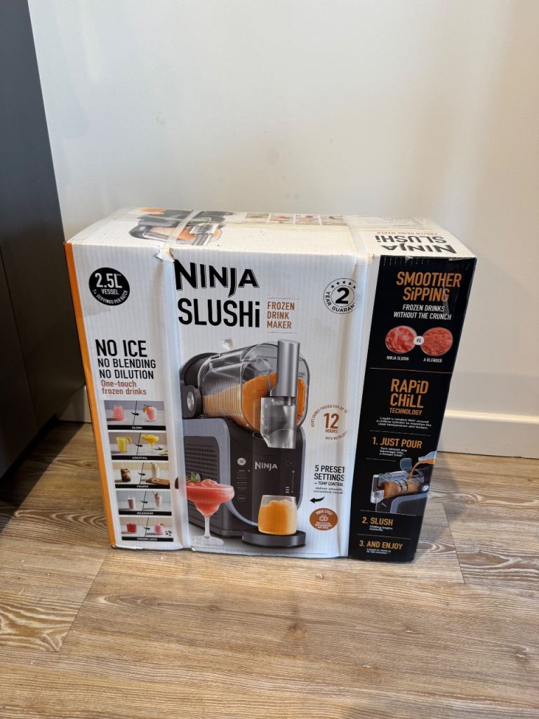 Ninja SLUSHi Frozen Drink Maker FS301UK won at Bongos Bingo for sale
