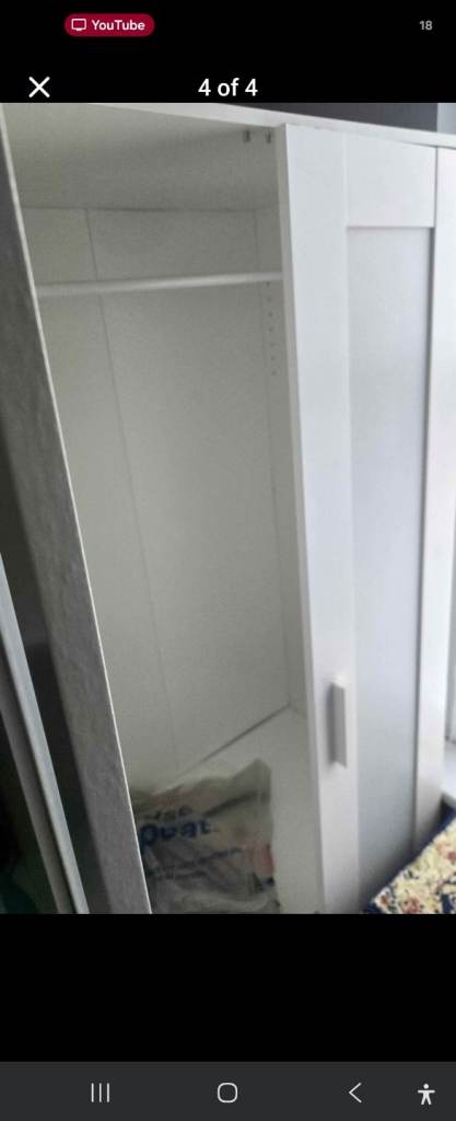 White Wardrobes / Clothes Storage Units