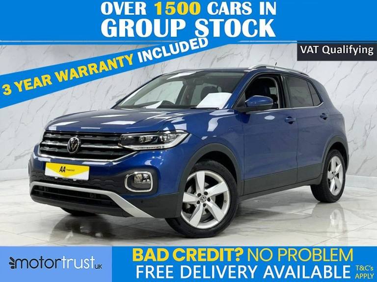 2021 Volkswagen T-Cross 1.0 TSI 110 SEL 5dr DSG HATCHBACK PETROL Automatic