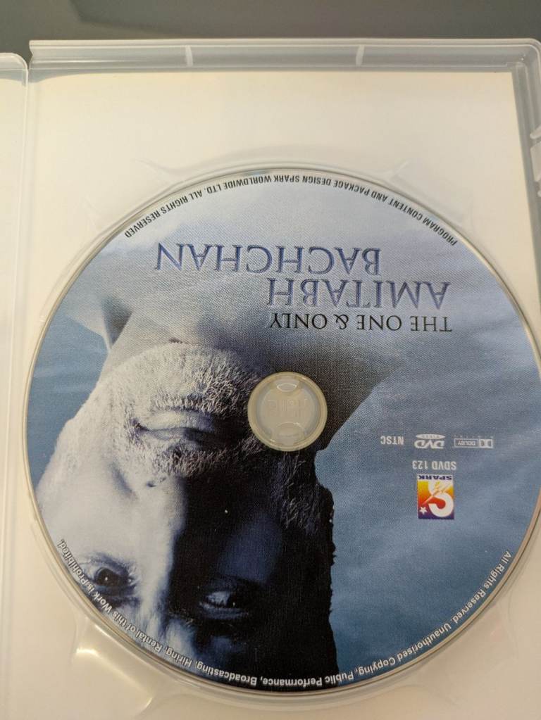  The One & Only Amitabh Bachchan 34 SONG ULTIMATE COLLECTION Hindi Blockbuster DVD