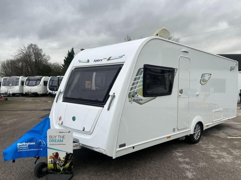 Elddis Xplore 554  Transverse Island Bed / 1325KG Laden / Whale Heating System