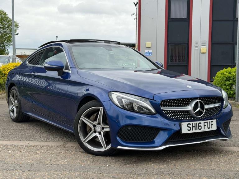 2016 Mercedes-Benz C Class 2.1 C220d AMG Line (Premium) Coupe 2dr Diesel G-Tronic+ Euro 6 (s/s) (...