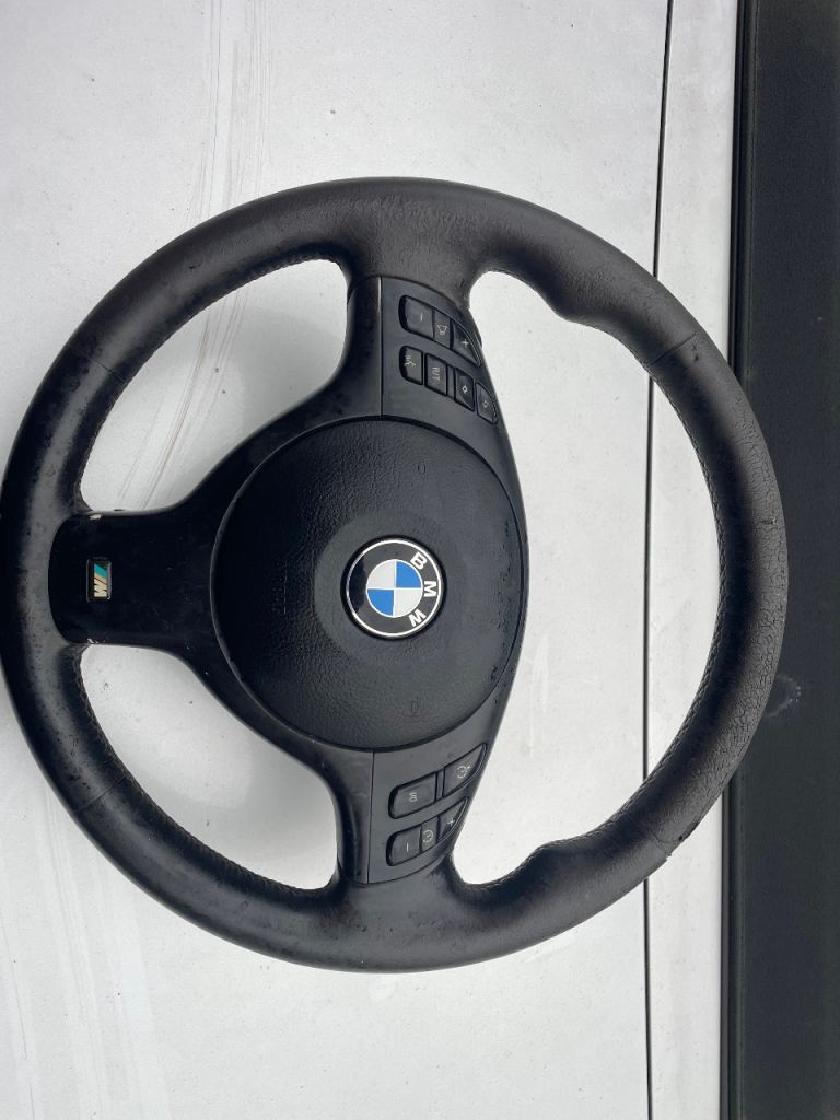 Bmw steering wheel