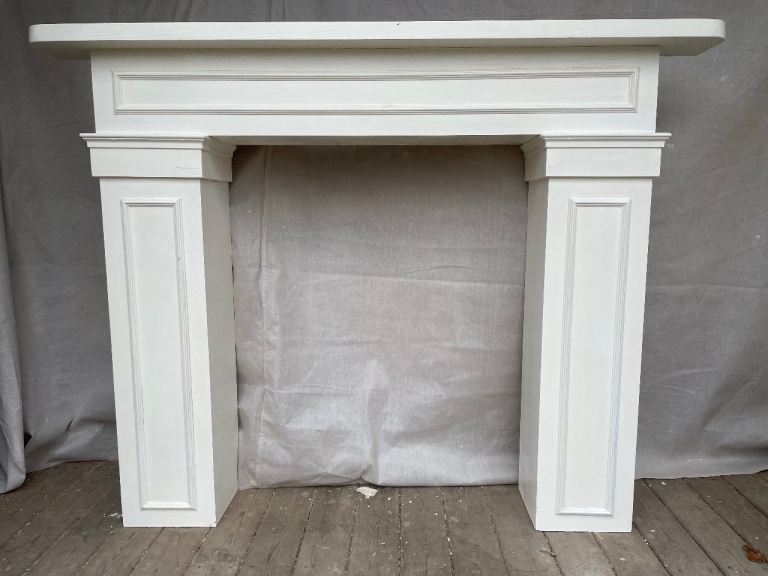 Free wooden fire surround