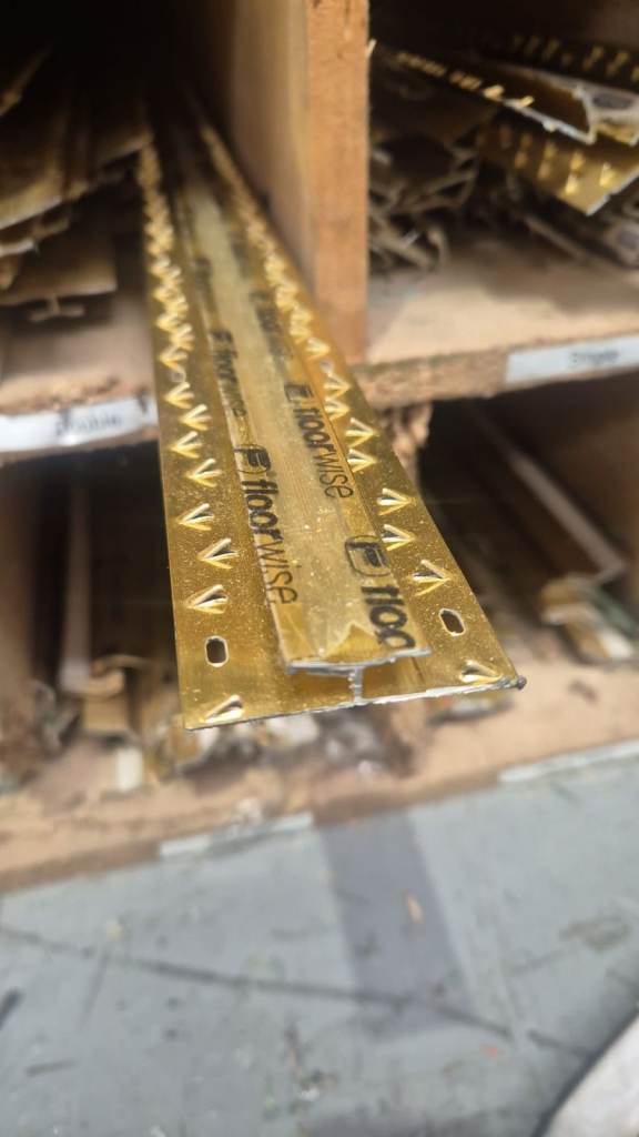  double carpet edge door plates. Available 90cm,180cm & 270cm long. Bulk Buy Discounts Available!