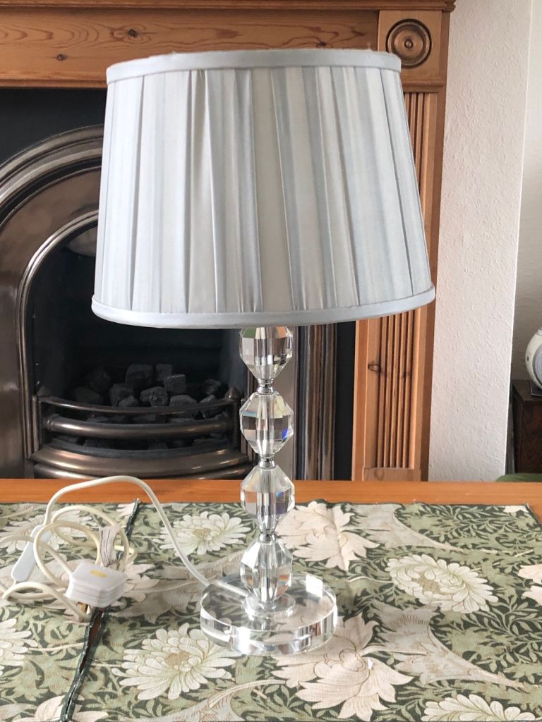 Crystal lamp shade 