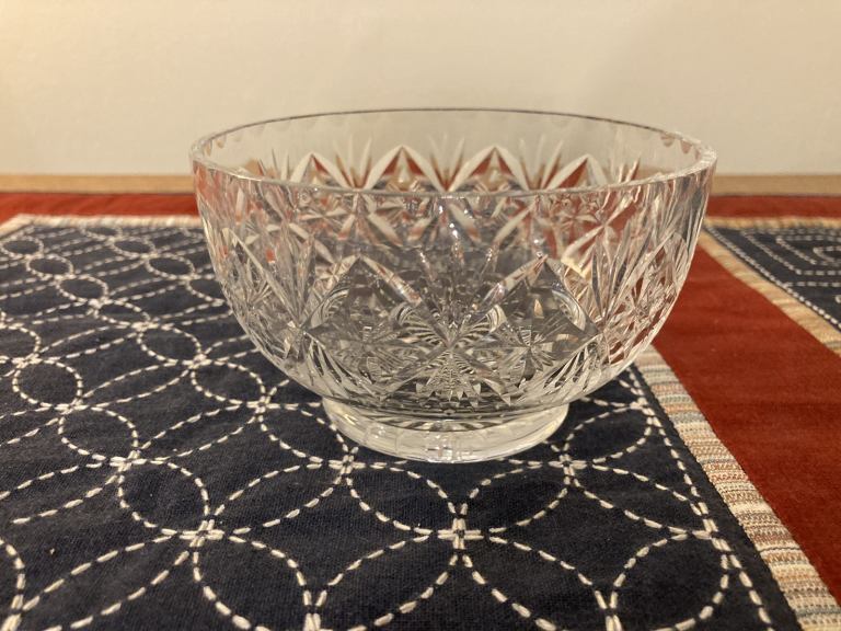 Edinburgh crystal bowl