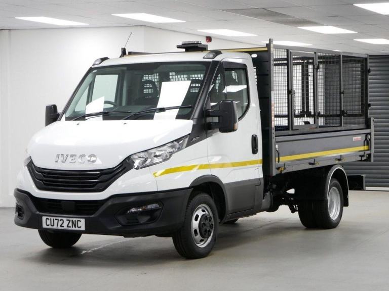 72 IVECO DAILY 35C14 2.3 D 134 BHP DOUBLE WHEEL TIPPER ( CAGED BACK )