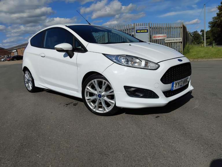FORD FIESTA 1.6 TDCi Zetec S White Manual Diesel 2013