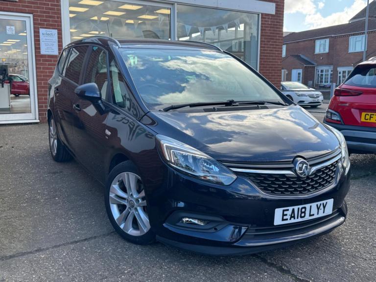 2018 Vauxhall Zafira Tourer 1.4i Turbo SRi Nav Euro 6 5dr MPV Petrol Manual