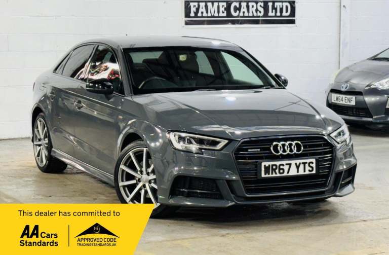 2017 Audi A3 2.0 TDI Black Edition S Tronic quattro Euro 6 (s/s) 4dr SALOON Diesel Automatic