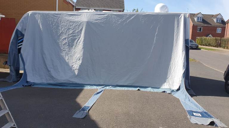 Dorma caravan Awning .. Blue/Grey size 14 