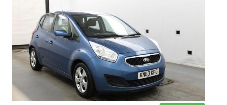 2013 Kia Venga 1.6 2 5dr Auto HATCHBACK Petrol Automatic