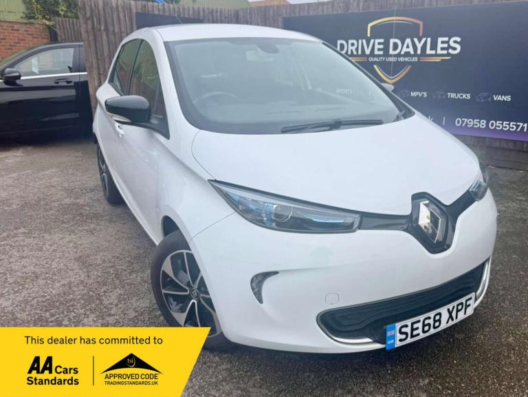 2019 Renault Zoe Zoe Dynamique Nav ZE 40 Auto 5dr Hatchback Electric Automatic