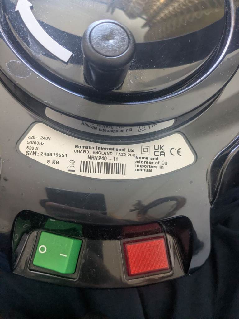 Henry numatic nrv240-11