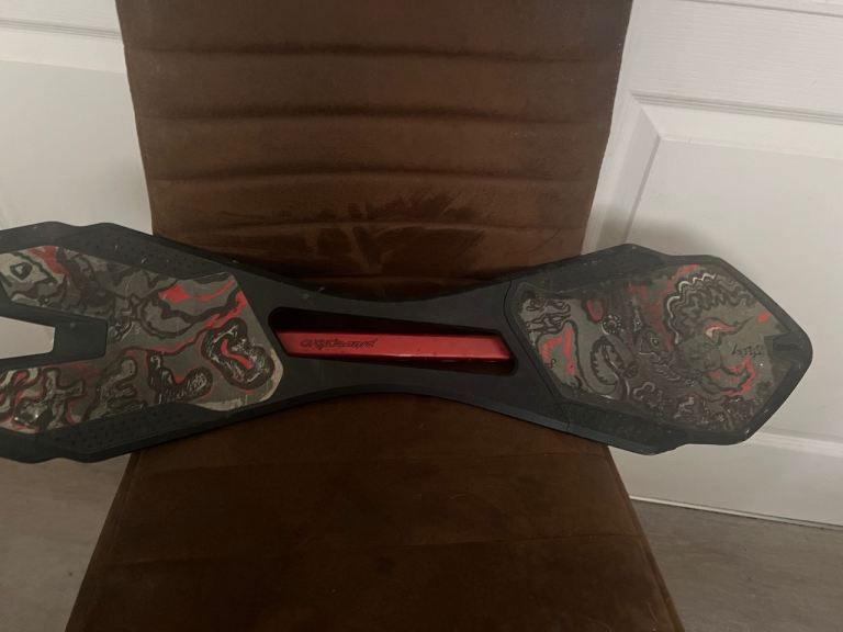 Razor RipStik Caster Board – Black/Red, Good Condition