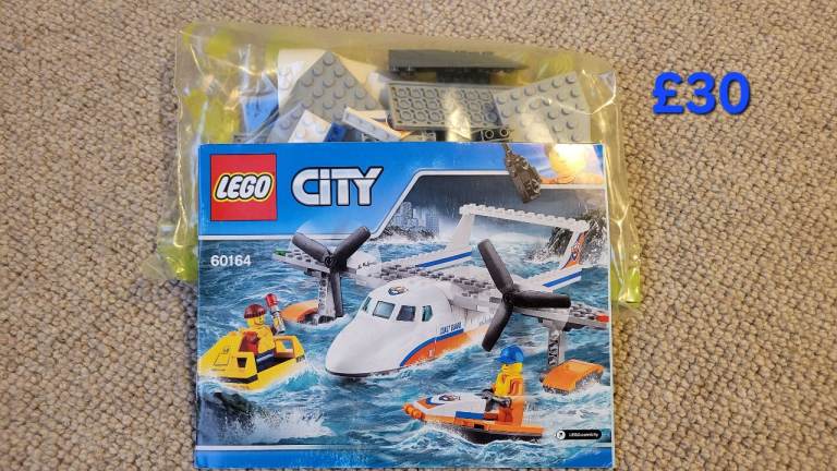 Lego City: Sea Reacue Plane (60164)