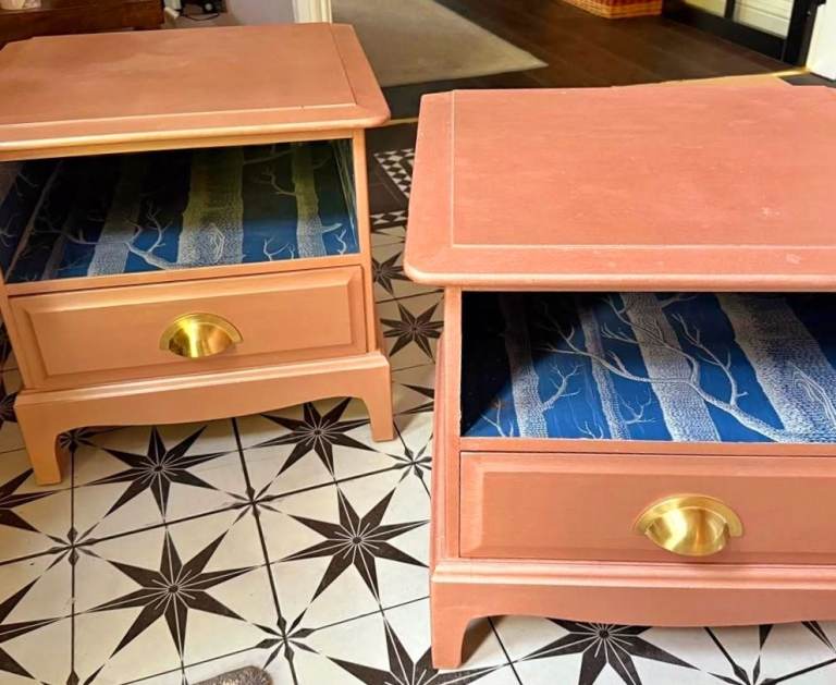 image for Pair of Stag Minstrel bedside tables 