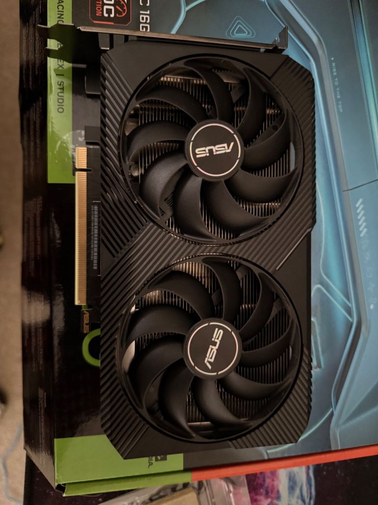 GPU 3060ti Ryzen 55600x