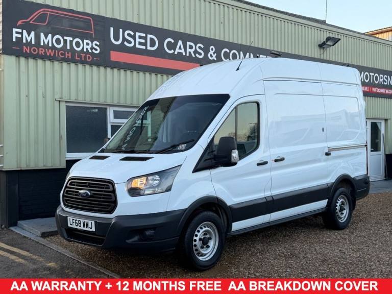 2018 68 FORD TRANSIT 2.0 350 ECOBLUE PANEL VAN 5DR DIESEL MANUAL FWD L2 H3 EURO 