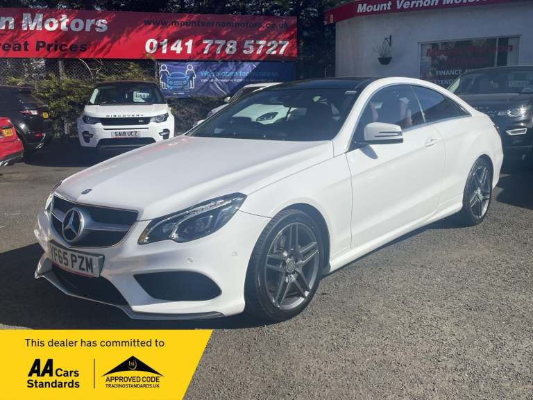 2015 Mercedes-Benz E Class E220 BlueTEC AMG Line 2dr 7G-Tronic COUPE DIESEL Automatic