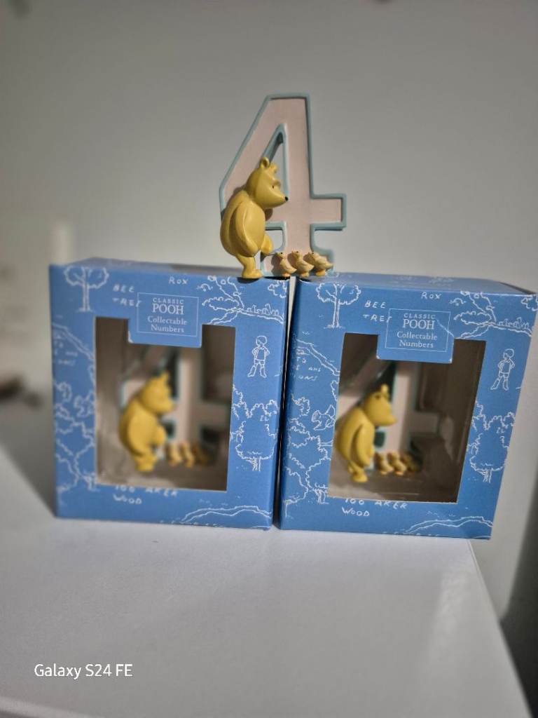 Winnie the Pooh Classic Collection Figurines No4 - New