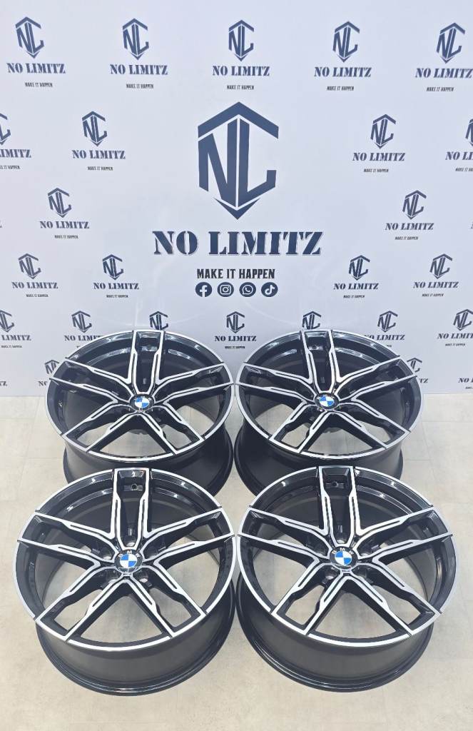 BRAND NEW BMW 19" 810m M5 M8 STYLE ALLOY WHEELS 5x120 STAGGERED DIAMOND CUT