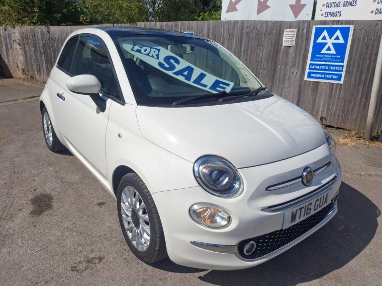 2016 Fiat 500 1.2 Lounge 3dr HATCHBACK Petrol Manual