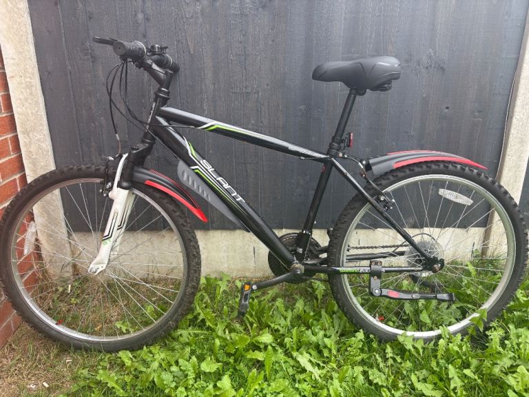 SLANT Mountain Bike – Black, Good Condition
