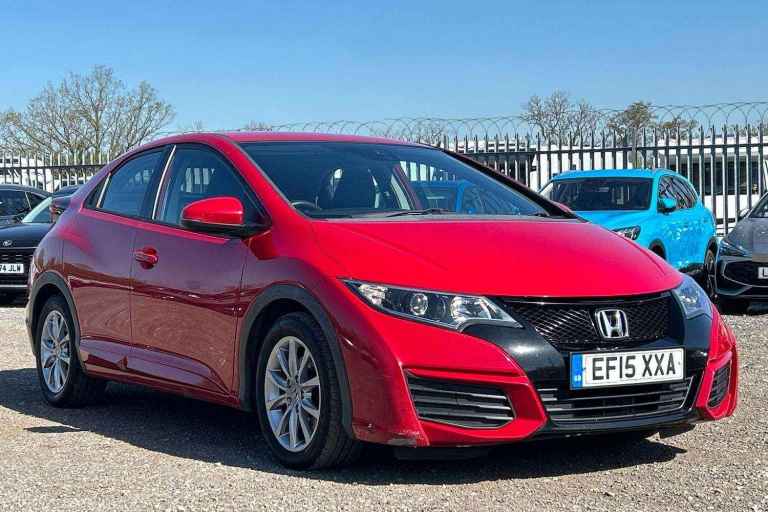2015 Honda CIVIC 1.6 i-DTEC S 5 Door Hatchback, 6 Speed Manual - ULEz - FSH - Mot: Jan 2027 