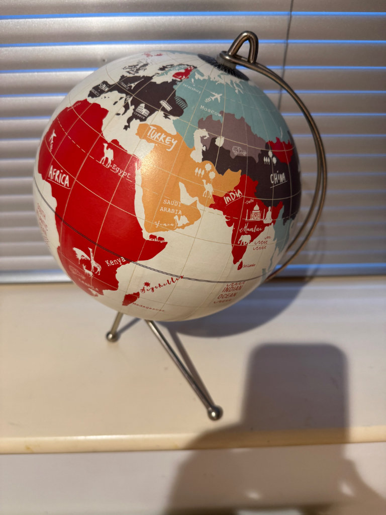 Globe for sale collection in Liverpool city centre