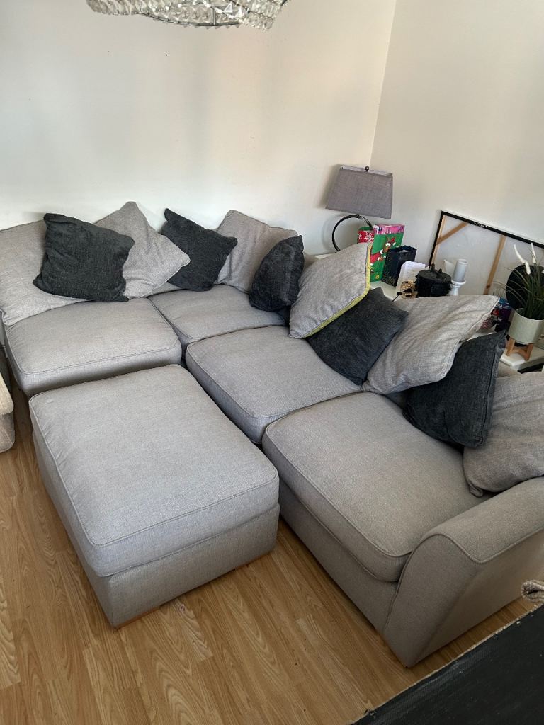Larger grey corner sofa can deliver 