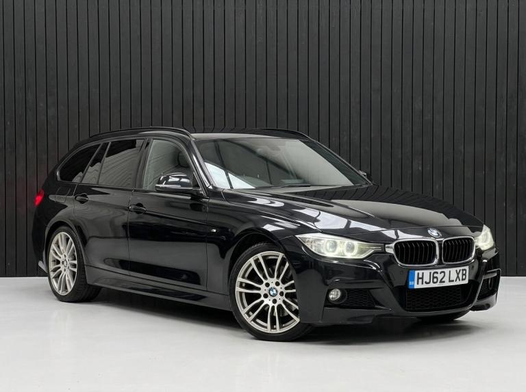 BMW 330d M SPORT 3.0 DIESEL ESTATE/TOURING AUTO 5DR 2012 [62] BLACK