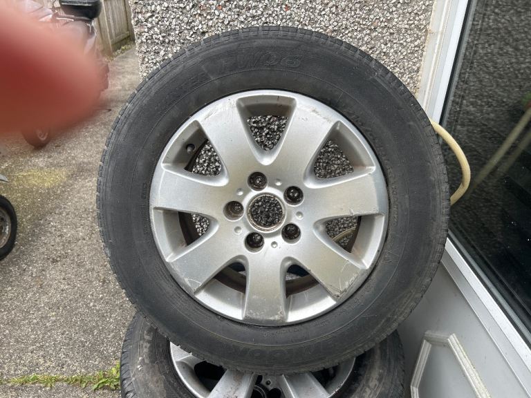 4 wheels and tyres of my VW T5.