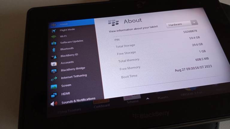 Blackberry Playbook 64Gb boxed as new