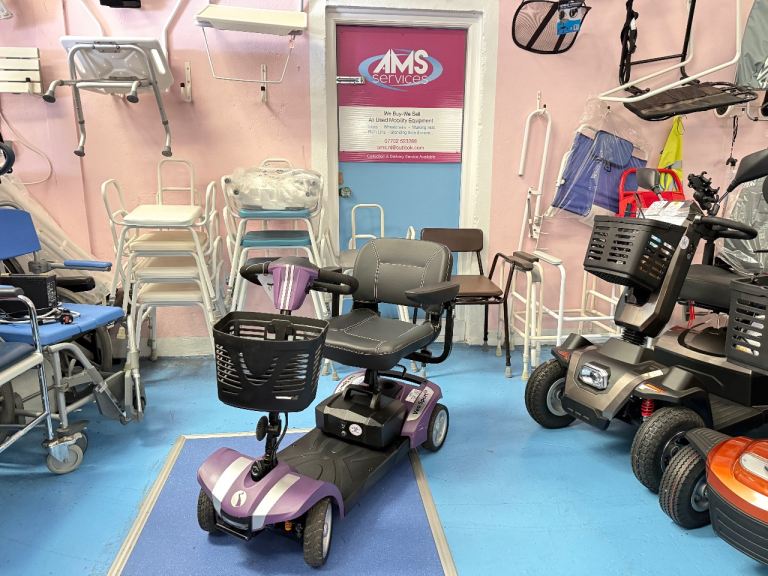 Rascal Veo X Sport 4mph Car Boot Mobility Scooter - Dismantles for transportation
