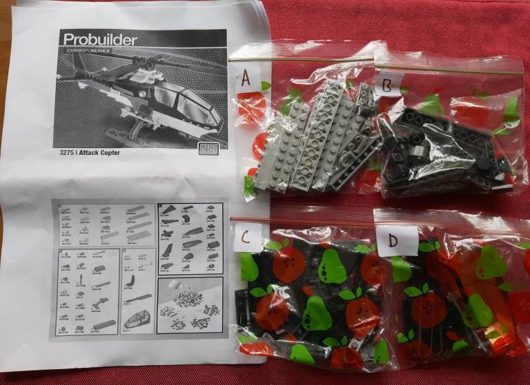 3 x Mega blocks Pro builder and Halo Wars Series - Attack Copter, Race car, UNSC Gremlin - £ 4 each