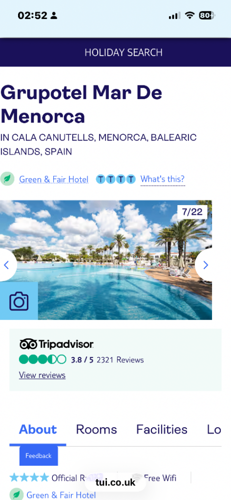 Menorca holiday all inclusive