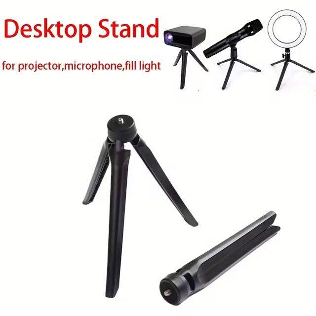 mini Tripod Stand with 1/4'' Screw