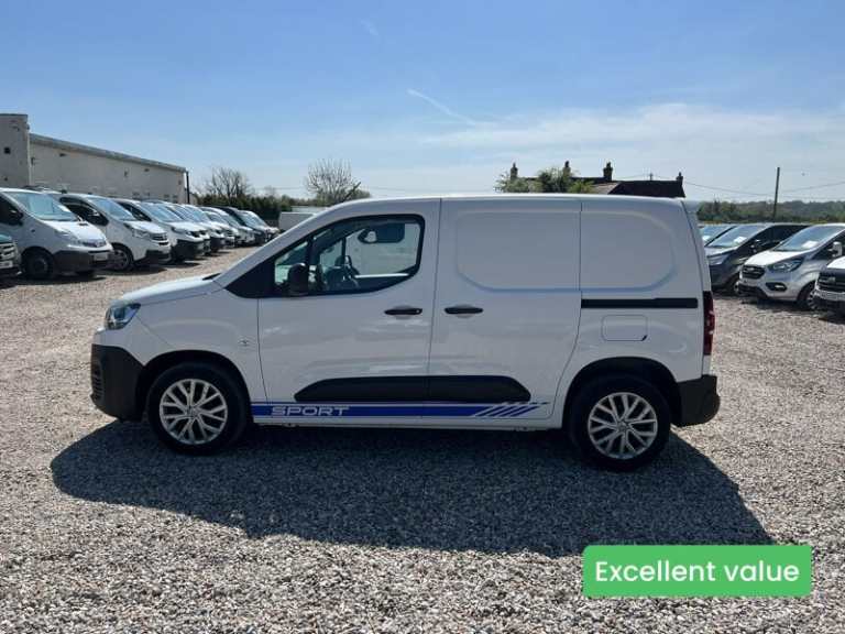 2019 Citroen Berlingo AUTO SWB L1H1 Enterprise 1000 A/C Camera Nav Sensors EURO 6 NO VAT Panel Va...