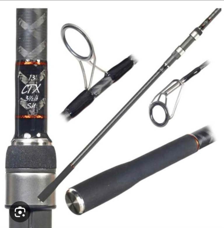 4 x Free Spirit CTX 13ft 3.5lb SU rods 